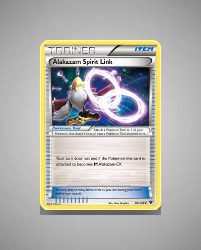 Collector’s Guide: Alakazam Spirit Link (Fates Collide #90)