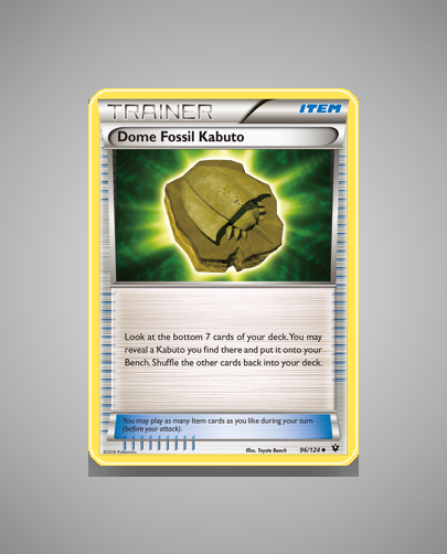 Collector’s Guide: Dome Fossil Kabuto (Fates Collide #96)