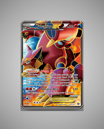 Collector’s Guide: Volcanion-EX (Steam Siege #107)