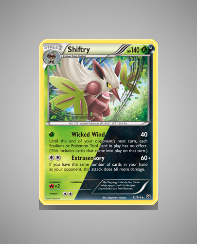 Collector’s Guide: Shiftry (Steam Siege #11)