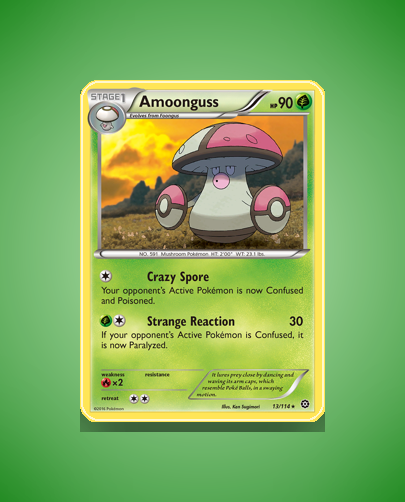 Collector’s Guide: Amoonguss (Steam Siege #13)