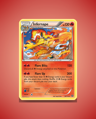 Collector’s Guide: Infernape (Steam Siege #20)
