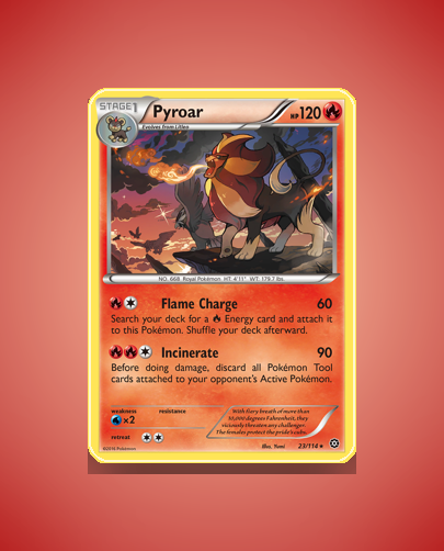 Collector’s Guide: Pyroar (Steam Siege #23)