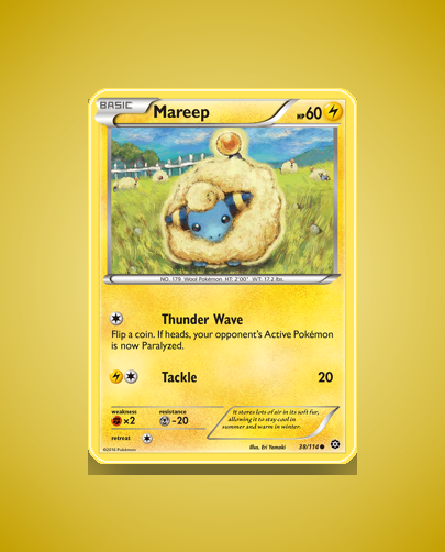 Collector’s Guide: Mareep (Steam Siege #38)