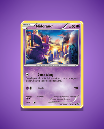 Collector’s Guide: Nidoran ♂ (Steam Siege #43)