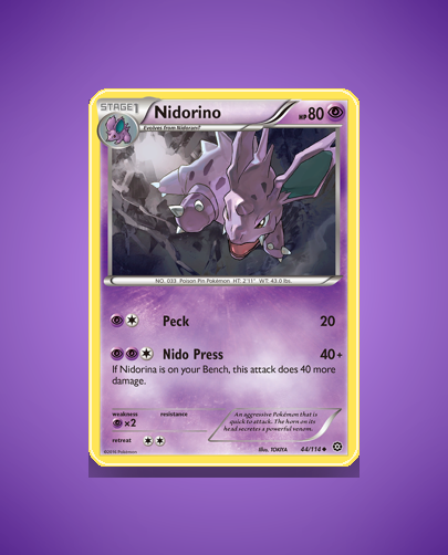 Collector’s Guide: Nidorino (Steam Siege #44)