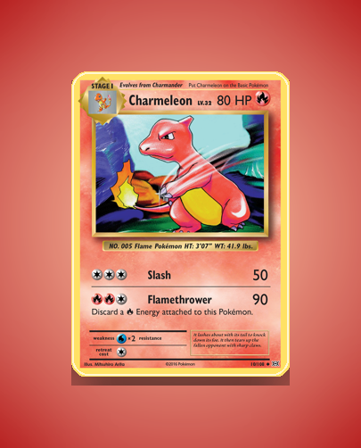 Collector’s Guide: Charmeleon (Evolutions #10)