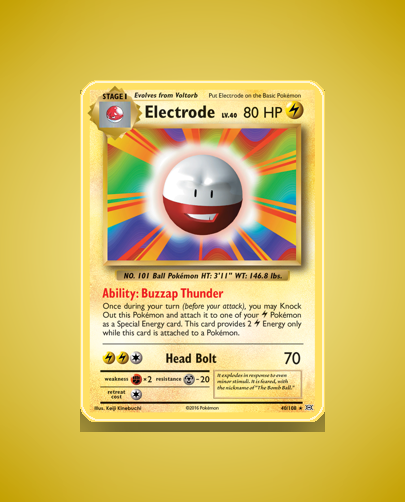 Collector’s Guide: Electrode (Evolutions #40)