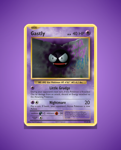 Collector’s Guide: Gastly (Evolutions #47)