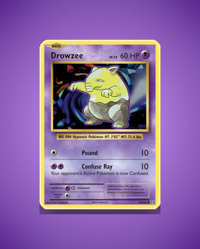 Collector’s Guide: Drowzee (Evolutions #49)
