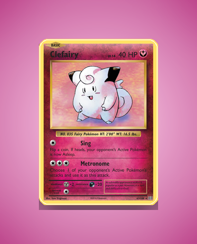 Collector’s Guide: Clefairy (Evolutions #63)