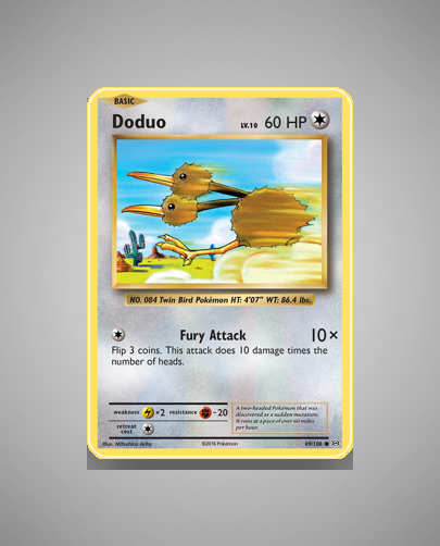 Collector’s Guide: Doduo (Evolutions #69)