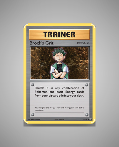 Collector’s Guide: Brock’s Grit (Evolutions #74)