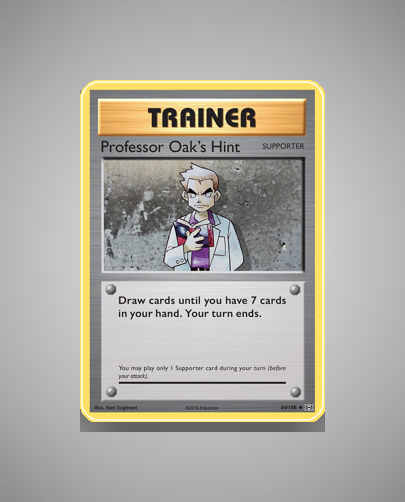 Collector’s Guide: Professor Oak’s Hint (Evolutions #84)