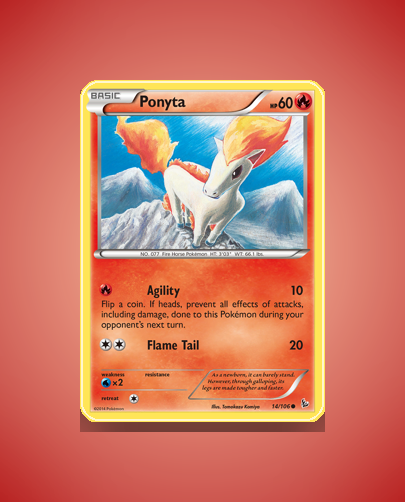 Collector’s Guide: Ponyta (Flashfire #14)