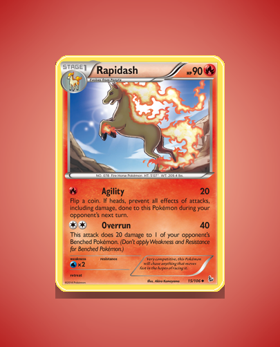 Collector’s Guide: Rapidash (Flashfire #15)