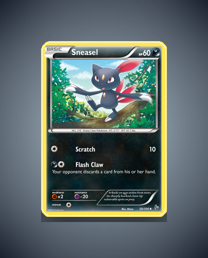 Collector’s Guide: Sneasel (Flashfire #50)