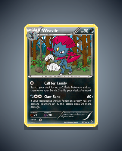 Collector’s Guide: Weavile (Flashfire #52)