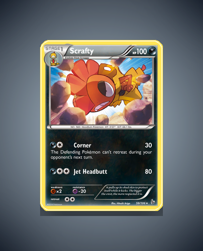 Collector’s Guide: Scrafty (Flashfire #59)