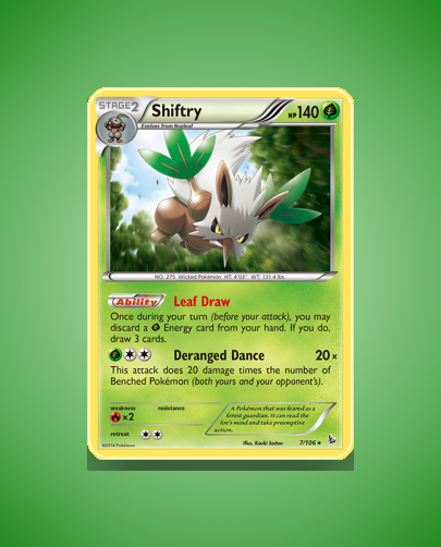 Collector’s Guide: Shiftry (Flashfire #7)