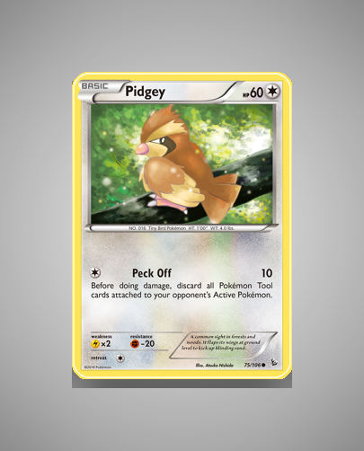 Collector’s Guide: Pidgey (Flashfire #75)
