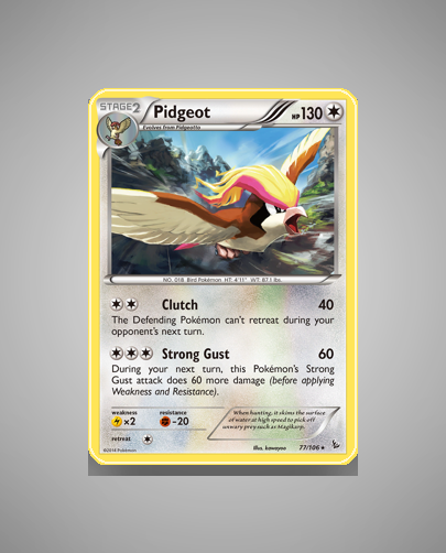 Collector’s Guide: Pidgeot (Flashfire #77)