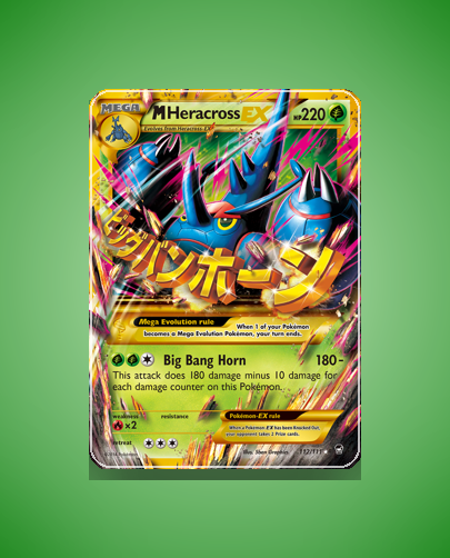 Collector’s Guide: M Heracross-EX (Furious Fists #112)