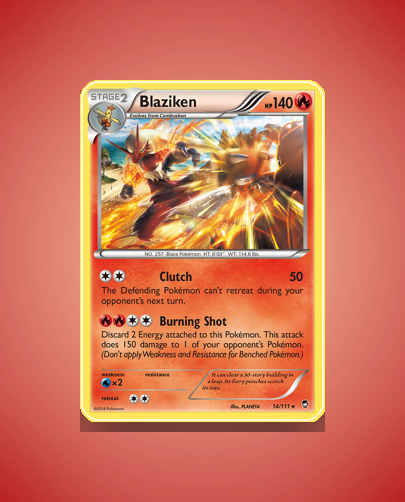 Collector’s Guide: Blaziken (Furious Fists #14)