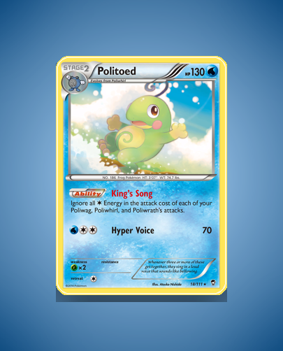 Collector’s Guide: Politoed (Furious Fists #18)