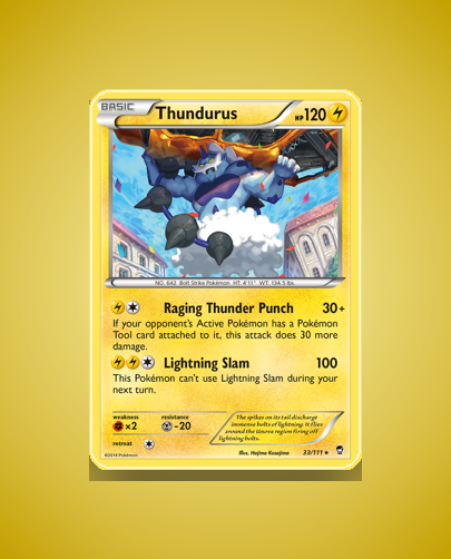Collector’s Guide: Thundurus (Furious Fists #33)