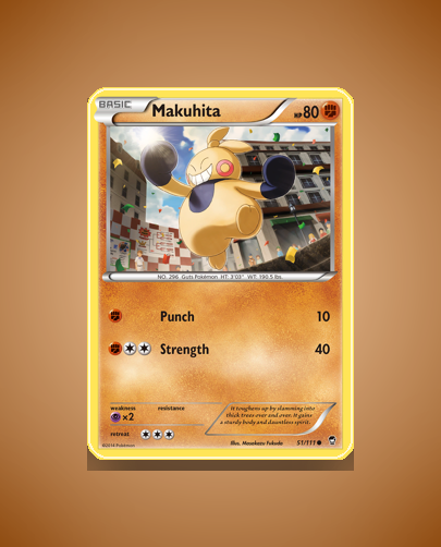 Collector’s Guide: Makuhita (Furious Fists #51)