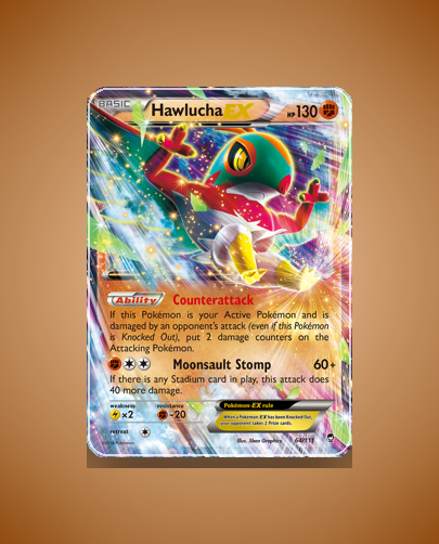 Collector’s Guide: Hawlucha-EX (Furious Fists #64)