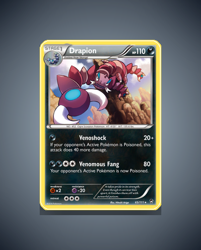 Collector’s Guide: Drapion (Furious Fists #65)