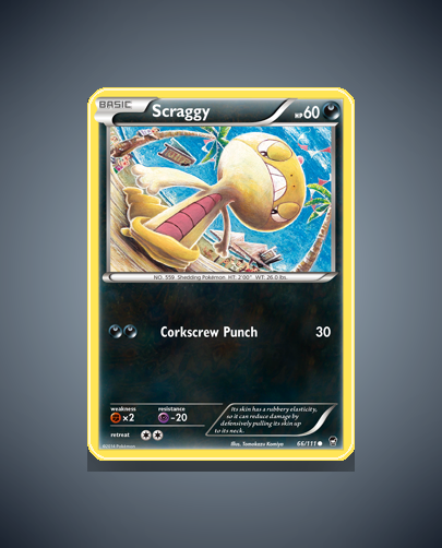 Collector’s Guide: Scraggy (Furious Fists #66)