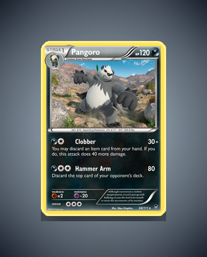 Collector’s Guide: Pangoro (Furious Fists #68)