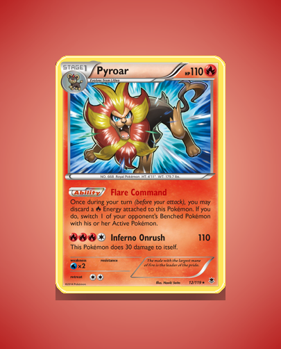 Collector’s Guide: Pyroar (Phantom Forces #12)