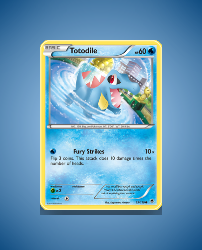 Collector’s Guide: Totodile (Phantom Forces #15)