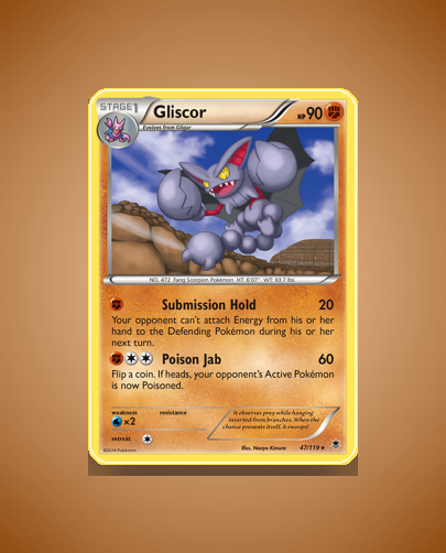 Collector’s Guide: Gliscor (Phantom Forces #47)