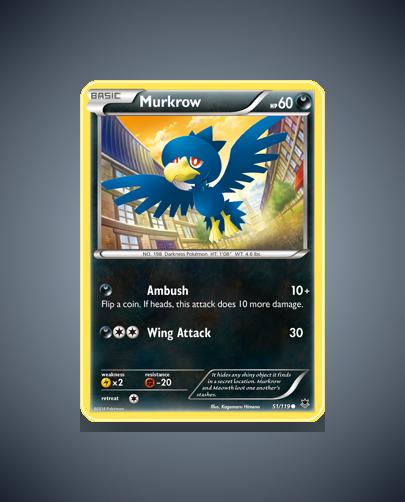 Collector’s Guide: Murkrow (Phantom Forces #51)