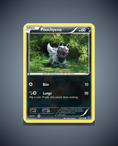 Collector’s Guide: Poochyena (Phantom Forces #53)