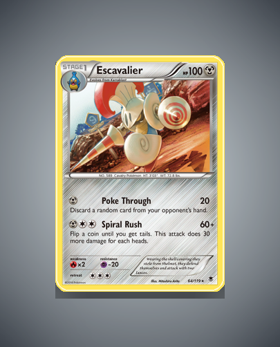 Collector’s Guide: Escavalier (Phantom Forces #64)