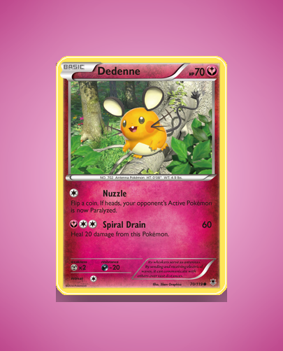 Collector’s Guide: Dedenne (Phantom Forces #70)