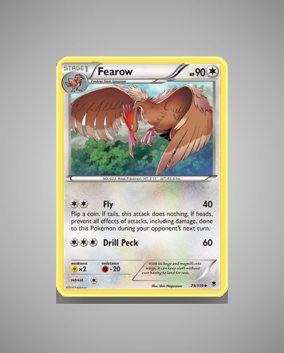 Collector’s Guide: Fearow (Phantom Forces #79)