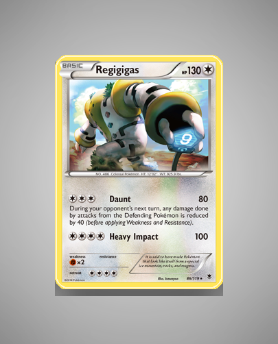 Collector’s Guide: Regigigas (Phantom Forces #86)