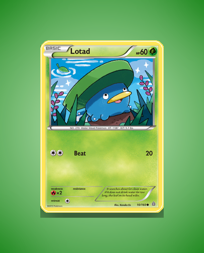 Collector’s Guide: Lotad (Primal Clash #10)