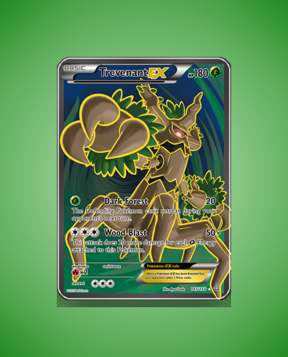 Collector’s Guide: Trevenant-EX (Primal Clash #145)