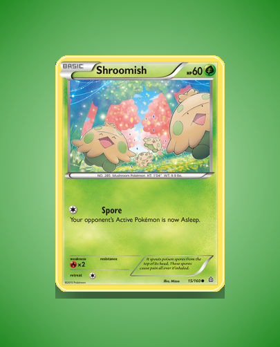 Collector’s Guide: Shroomish (Primal Clash #15)