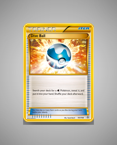 Collector’s Guide: Dive Ball (Primal Clash #161)