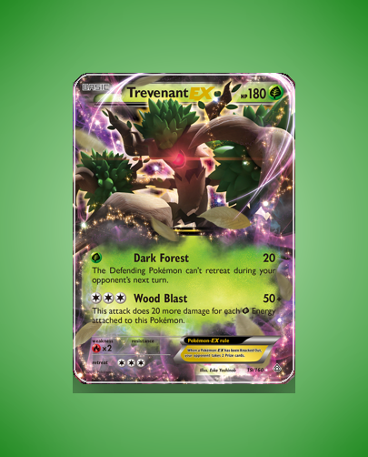 Collector’s Guide: Trevenant-EX (Primal Clash #19)