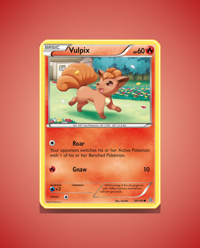Collector’s Guide: Vulpix (Primal Clash #20)